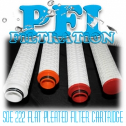 d PFI PF Pleated Filter Cartridge SOE 222 Flat Glass Fiber Indonesia  medium